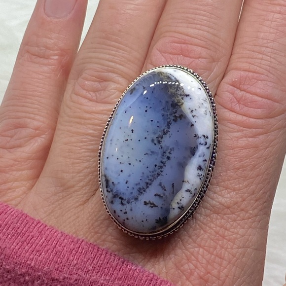 None Jewelry - Dendritic Opal ring